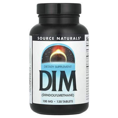 Source Naturals, Dim, 100mg, 120 tablets