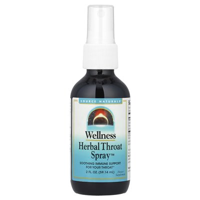 Źródło Naturals, Wellness, ziołowe gardło sprayu, 2 Fl Oz (59,14 ml) Źródło Naturals, Wellness, ziołowe gardło sprayu, 2 Fl Oz (59,14 ml)