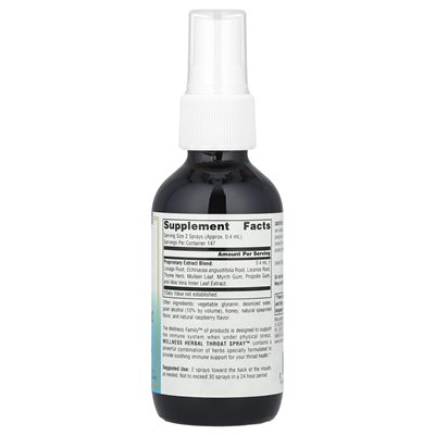 Źródło Naturals, Wellness, ziołowe gardło sprayu, 2 Fl Oz (59,14 ml) Źródło Naturals, Wellness, ziołowe gardło sprayu, 2 Fl Oz (59,14 ml)