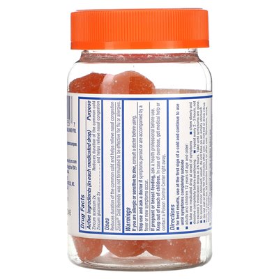 Zicam, zimne środki zaradcze, lecznicze krople owoców, Ultimate Orange, 25 kropli