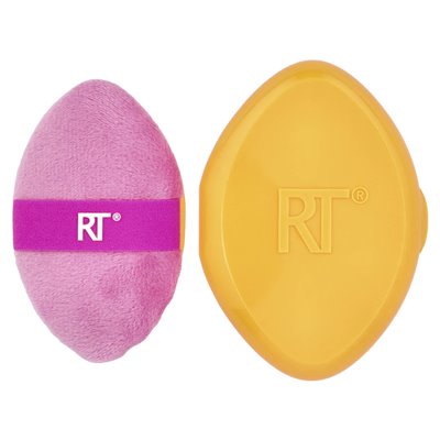 Real Techniques, 2-in-1 Miracle Powder + Travel Case, 2-Piece Set