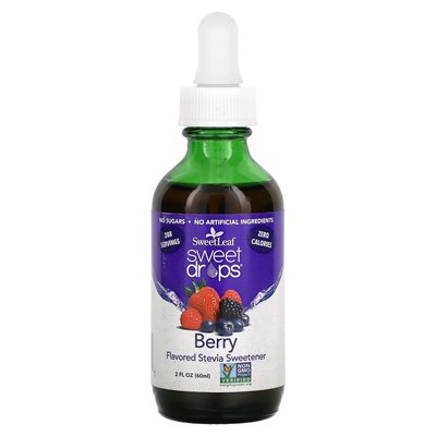 Natural wisdom, sweet, sweet drops, berry, 2 fl oz (60 ml)