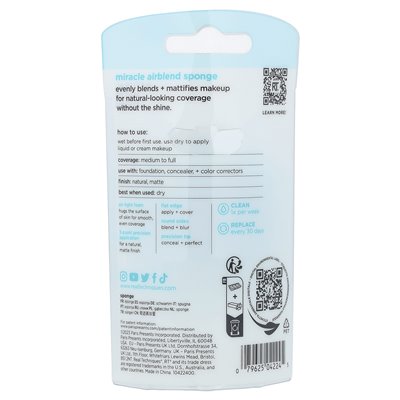 Prawdziwe techniki, cudowna gąbka Airblend, 1 gąbka Prawdziwe techniki, cudowna gąbka Airblend, 1 gąbka