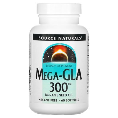 Source Naturals, Mega-GLA 300, 60 weich