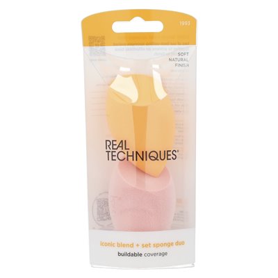Real Techniques, Iconic Sponge Duo + Set, 2 Schwämme