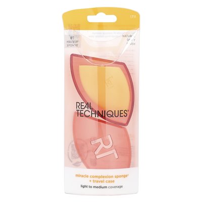 Real Techniques, Miracle Complexion Sponge® + Reiseetui, 2-teiliges Set