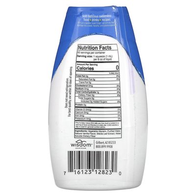 Natürliche Weisheit, süße, süße Tropfen, Vanille, 1,7 fl oz (50 ml)