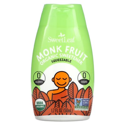Mądrość Naturalna, słodka, mnich Organiczna słodzika Sweezable, 1,7 fl oz (50 ml) Mądrość Naturalna, słodka, mnich Organiczna słodzika Sweezable, 1,7 fl oz (50 ml)