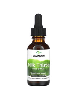 Swanson, Milk Thistle Extract, Alcohol-Free & Sugar-Free, 1 oz (29.6 ml) Swanson, Milk Thistle Extract, Alcohol-Free & Sugar-Free, 1 oz (29.6 ml)