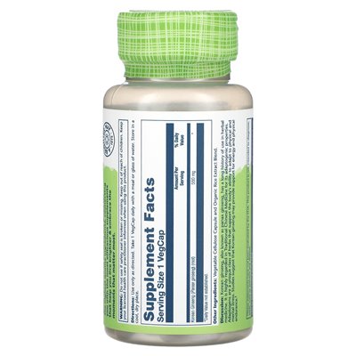 Solaray, True Herbs, koreański żeń -szeń, 550 mg, 50 Vegcaps