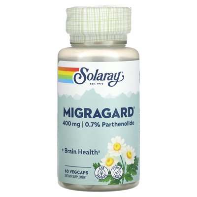 Solaray, migragard, 400 mg, 60 Vegcaps