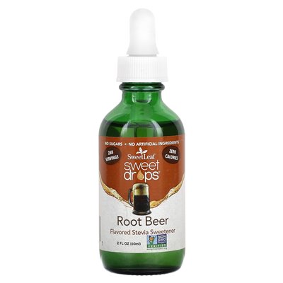 Natural Wisdom, Süß, Süße Tropfen, Root Beer, 2 fl oz (60 ml)
