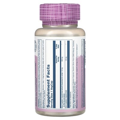 Solaray, istotne ekstrakty, MACA, 300 mg, 60 Vegcaps