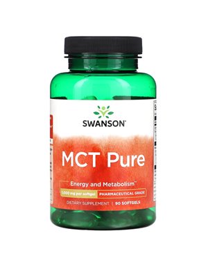 Swanson, Pure MCT, 1,000 mg, 90 Softgeli