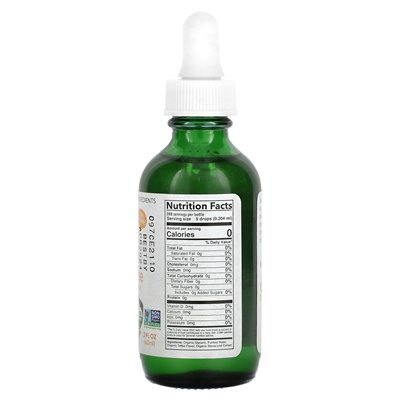 Mądrość naturalna, słodka, organiczne słodkie krople, angielski toffi, 2 fl oz (60 ml)