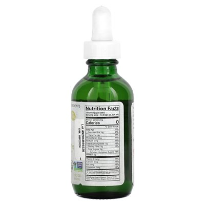 Natürliche Weisheit, süße, organische süße Tropfen, Vanillecreme, 2 fl oz (60 ml)
