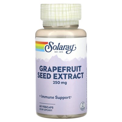 Solaray, Grapefruitkernextrakt, 250 mg, 60 Gemüse