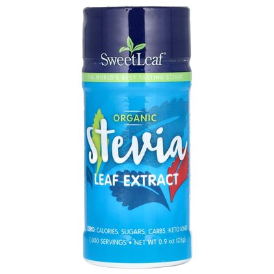 Natural Wisdom Sweet Bio-Steviablattextrakt, 0,9 oz (25 g)