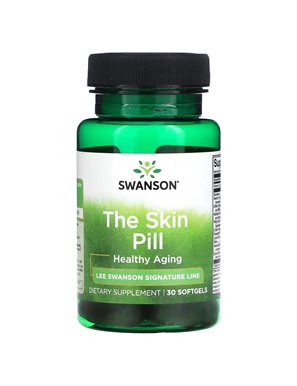 Swanson, Skin Pill, 30 Softgels Swanson, Skin Pill, 30 Softgels