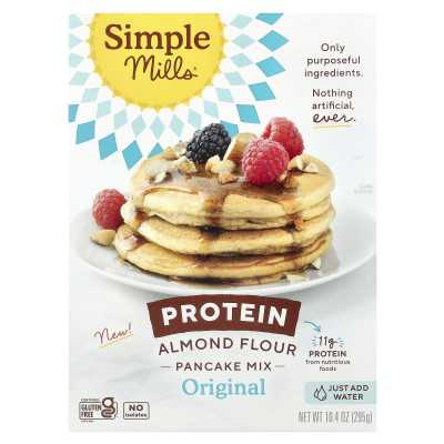 Simple Mills, Almond Protein Flour Pancake Mix, Original, 10.4 oz (295 g)