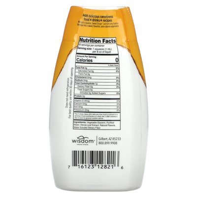Natürliche Weisheit, süße, süße Tropfen, Karamell, 1,7 fl oz (50 ml)