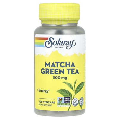 Solaray, Matcha-Grüntee, 300 mg, 100 vegetarische Kapseln