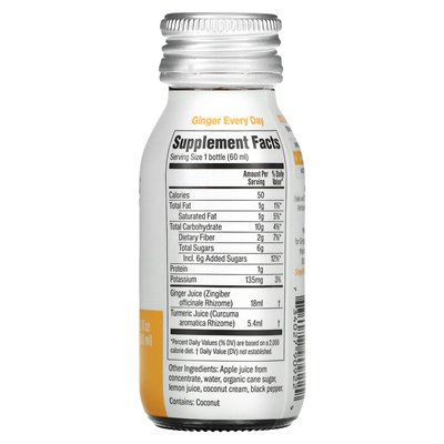 The Ginger People, Ginger Rescue Shots, Wild Turmeric, 2 Flora (60 ml)