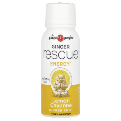 The Ginger People, Ginger Rescue Shot, Zitrone-Cayenne, 2 Fl Oz (59 ml)