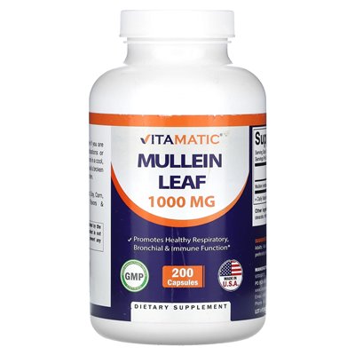Vitamatic, Saint Leaf, 1000 mg, 200 capsules (333 mg per capsule)
