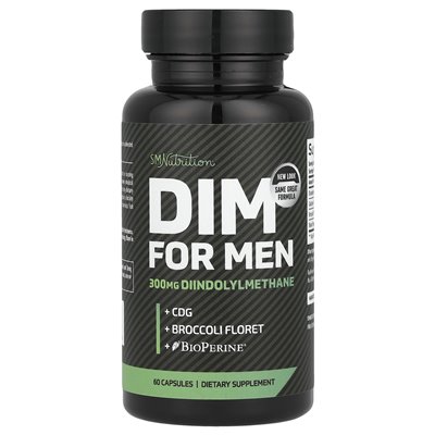 Smnutrition, Dim for Men, 300mg, 60 Capsules