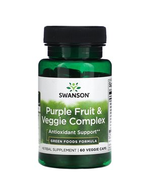 Swanson, Purple Fruit & Veggie Complex, 60 vegetarische Kapseln Swanson, Purple Fruit & Veggie Complex, 60 vegetarische Kapseln