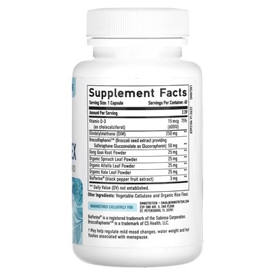 Smnutrition, Dim Women's Dim Complex, 250 mg, 60 Kapseln