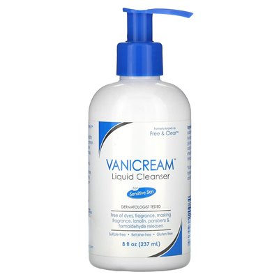 Vanicream, ciekłek, dla wrażliwej skóry, 8 fl oz (237 ml)