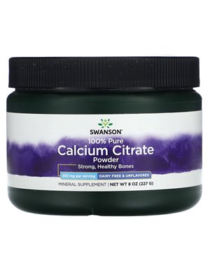 Swanson, 100 % reines Calciumcitratpulver, gentechnikfrei, 350 mg, 8 oz (227 g) Swanson, 100 % reines Calciumcitratpulver, gentechnikfrei, 350 mg, 8 oz (227 g)