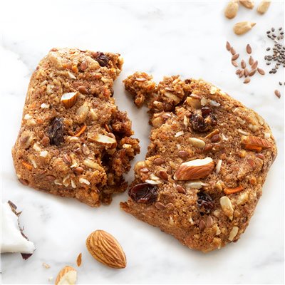 Simple Mills, Soft Baked Almond Flour, Spiced Carrot Cake, 5 Bars, 1.19 oz (34 g)