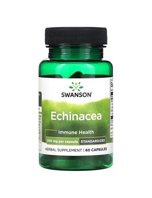 Swanson, Echinacea, 200 mg, 60 Capsules