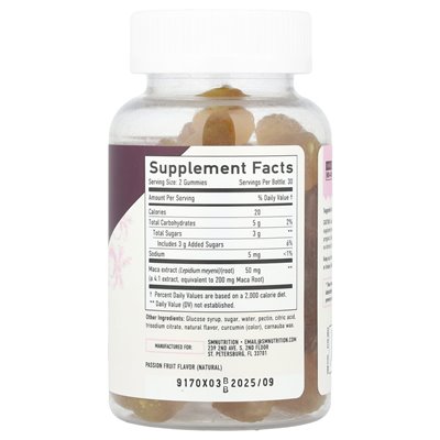 Smnutrition, premium maca korzeniowe, maraku