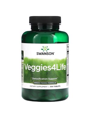 Swanson, Vegetables4Life, 300 tablets Swanson, Vegetables4Life, 300 tablets