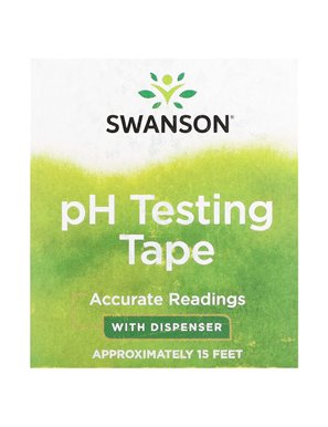 Swanson, pH Testing Tape With Dispenser, Approximately 15 Feet Swanson, pH Testing Tape With Dispenser, Approximately 15 Feet