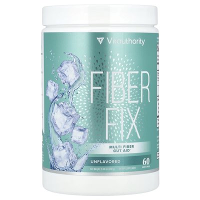 Vitauthority, Fiber Fix, Multi Fibre Gut, niezmienne, 8,46 uncji (240 g)
