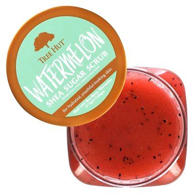 Tree Hut, Shea Sugar Scrub, arbuz, 18 uncji (510 g)