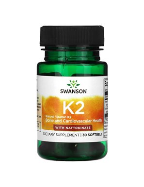 Swanson, Vitamin K2, 30 Kapseln