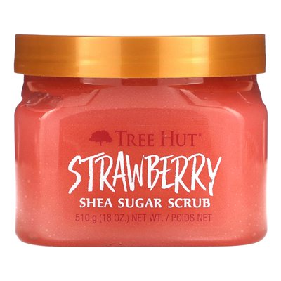 Tree Hut, Shea Sugar Scrub, Strawberry, 18 oz (510 g) Tree Hut, Shea Sugar Scrub, Strawberry, 18 oz (510 g)