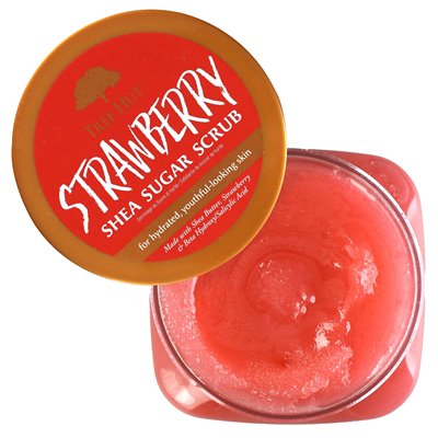 Tree Hut, Shea Sugar Scrub, Strawberry, 18 oz (510 g) Tree Hut, Shea Sugar Scrub, Strawberry, 18 oz (510 g)
