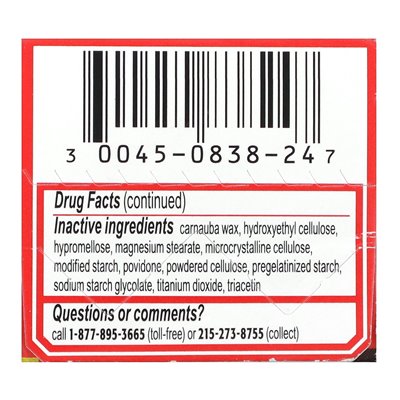 Tylenol, 8 godzin zapalenia stawów, ból gorączki przeciwbólowej, 650 mg, 24 kaplety