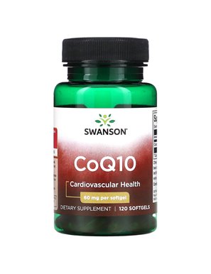 Swanson, CoQ10, 60 mg, 120 Softgels Swanson, CoQ10, 60 mg, 120 Softgels