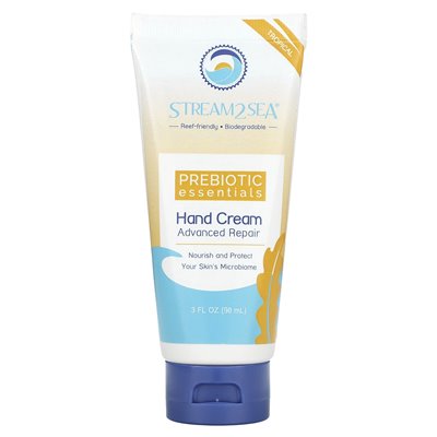 Stream2Sea, Prebiotic Essentials, Hand Cream, Tropical, 3 fl oz (90 ml) Stream2Sea, Prebiotic Essentials, Hand Cream, Tropical, 3 fl oz (90 ml)