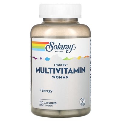 Solaray, Spectro Multiwitamin, Woman, 120 kapsułek