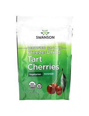 Pasman, Certified Organic Frozen Dried Cherries, 2 oz (56 g)
