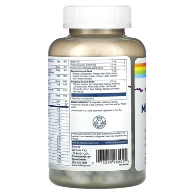 Solaray, Spectro, multiwitamina, 120 Vegcaps